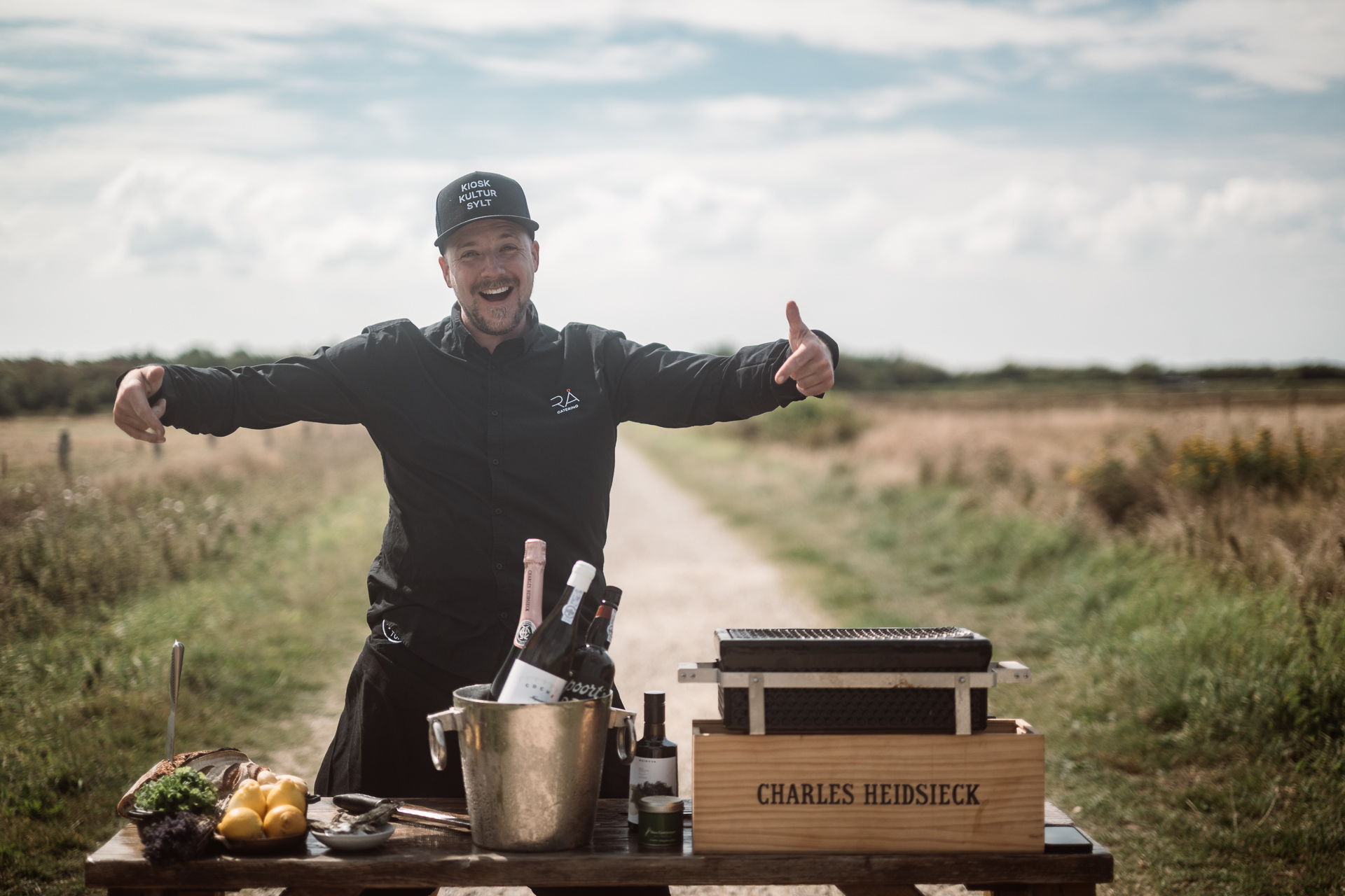 Fabian de Vries von RÅ Catering Fabian de Vries von RÅ Catering