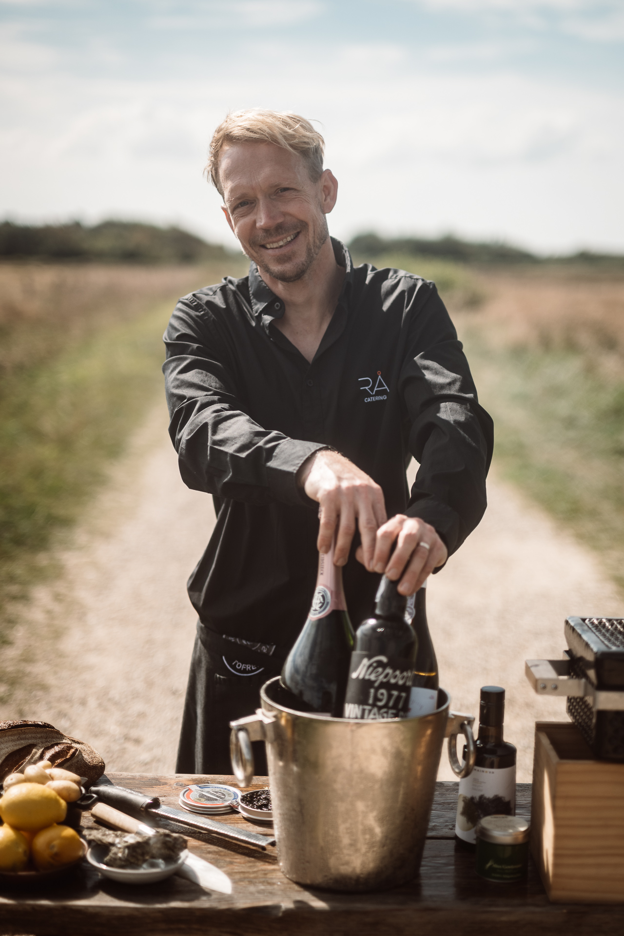 Tim Schubert von RÅ Catering Sylt Tim Schubert von RÅ Catering Sylt